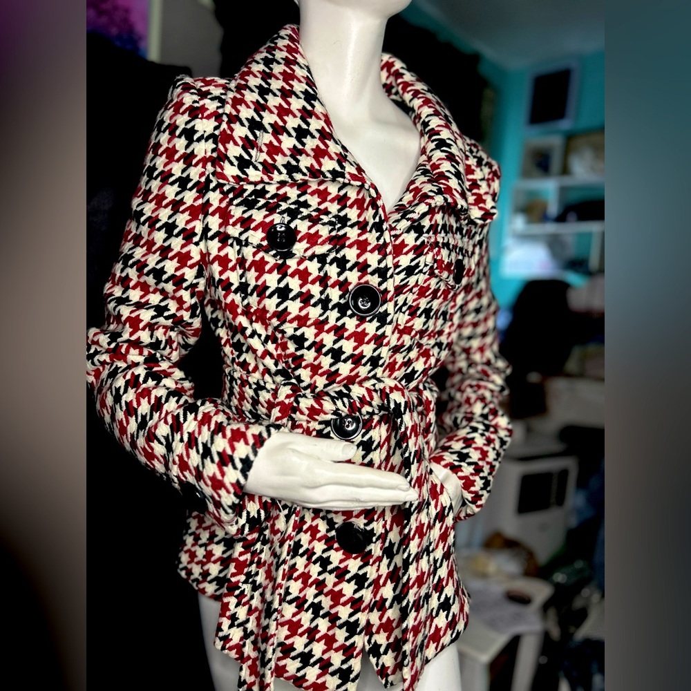 Vintage Last Kiss Trench Coat Classic Style